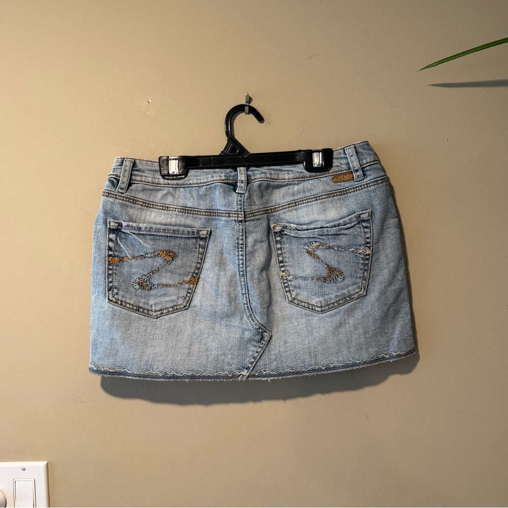 Silver Jeans Ravi Denim Mini Skirt - Picture 10 of 13